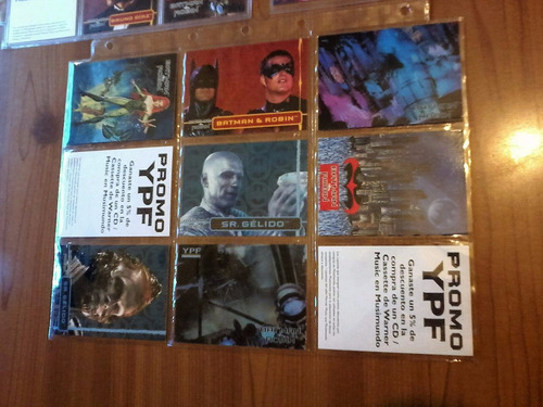 Cards O Tarjetas Batman & Robin Ypf