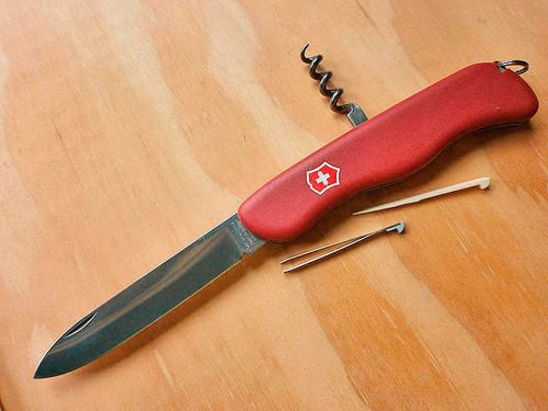 Navaja Suiza Victorinox Original Alpineer  Hoja Bloqueable