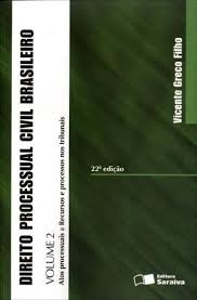 Direito Processual Civil Brasileiro Vol 2 - Vicente Grecco F