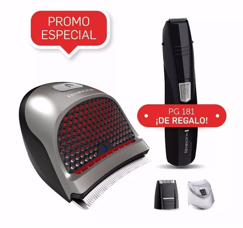 Combo Remington Corta Cabello Hc4250 + Kit De Corte Pg-181