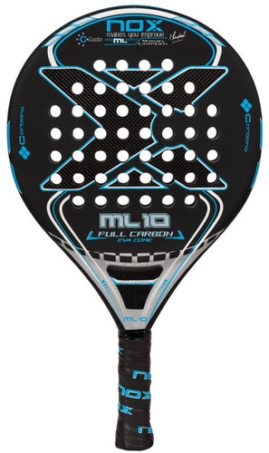 Paleta Padel Nox Ml 10 Eva Soft Core Carbon + Regalo - Estacion Deportes Olivos