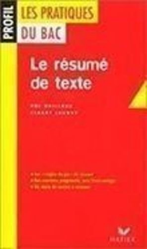 Livro Le Resume De Texte Pol Gaillard E Claude Launay