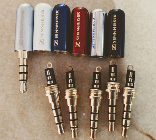 Repuesto Jack 3.5mm Sennheiser Stereo 4 Polos Audifono