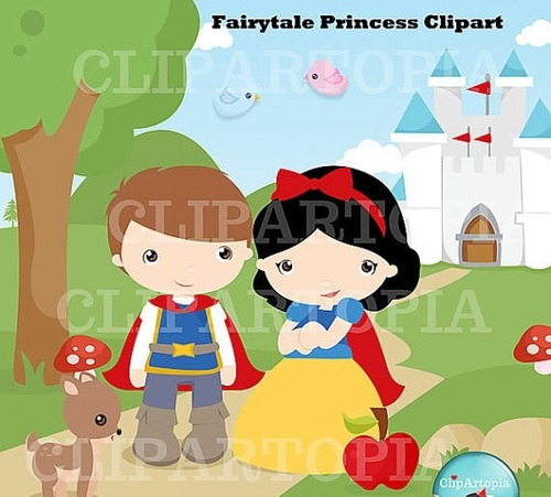 Kit Imprimible Princesa Blanca Nieves Imagenes Clipart