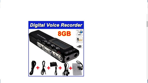 Gravador De Voz E Reproduz Mp3