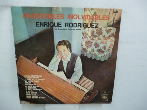 Enrique Rodriguez Pasodobles Inolvidables Vinilo Argentino