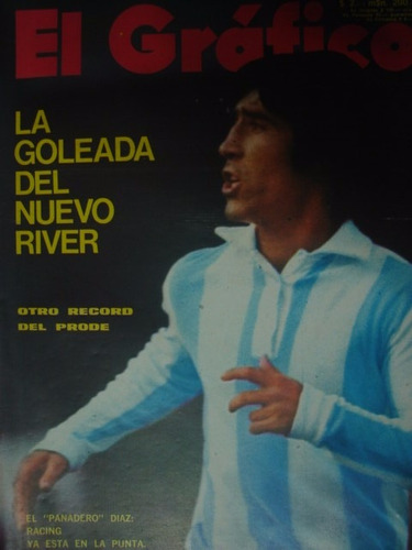 Grafico Año 1972 Colon De Santa Fe 1 Boca Juniors 0