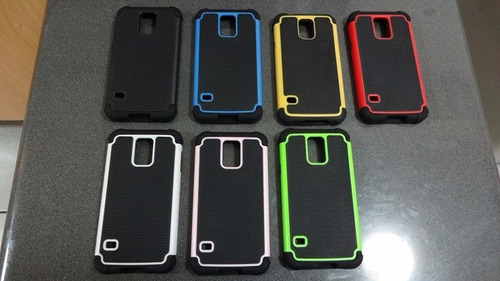 Funda Carcasa Hibrida Antigolpe Samsung S5 I9600