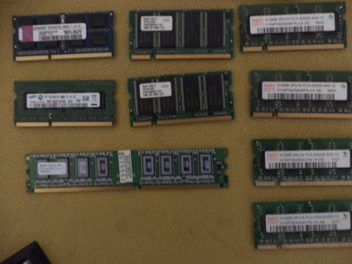 Memoria Ram Pc2100 256, Ddr2 512, Ddr3 1gb Y 2gb Apple Intel