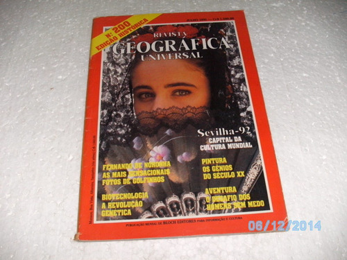 Revista Geográfica Universal Nº200 Jul/1991 Edição-histórica