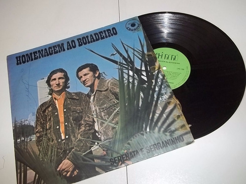 Vinil Lp - Serenata E Serraninho - Homenagem Ao Boiadeiro