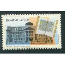 Selo Brasil,literatura/ 90 150 Anos Da Biblioteca Nacional.n