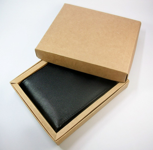 Imagen 6 de 6 de Billetera 100% Cuero Genuino Ejecutiva Regalo Ideal