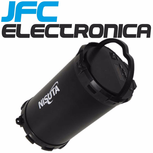Parlante Bluetooth Portable Nisuta 15w Rms Fm Usb Sd Aux