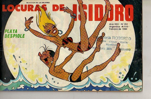 Revista / Locuras De Isidoro / N° 261 / Año 1990 /