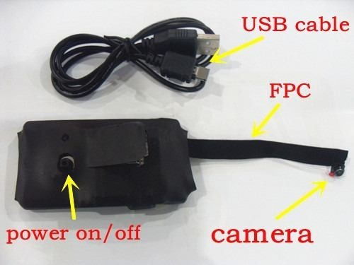 Imagen 4 de 5 de Mini Camara Espia Dvr Bateria Microfono Activado Por Celular