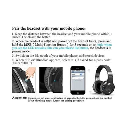 Turbina Ht Bluedio Bluetooth 4.1 Auriculares Estéreo Con Mic
