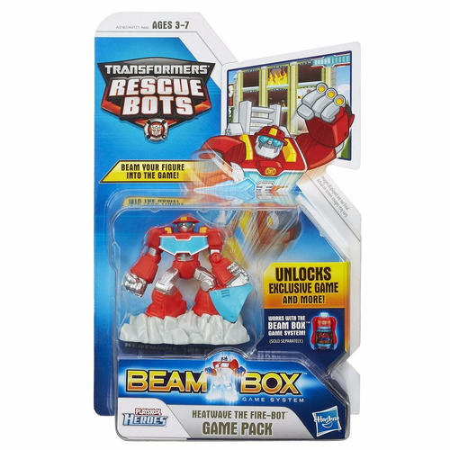 Figura Playskool Transformers Beam Box Heatwave 