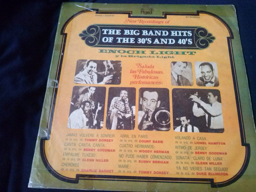 Lp The Big Band Hits Of The 30's And 40's