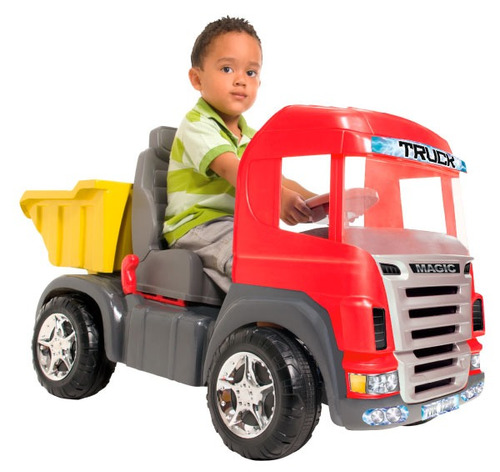 Caminhão Truck Vermelho Magic Toys 9300
