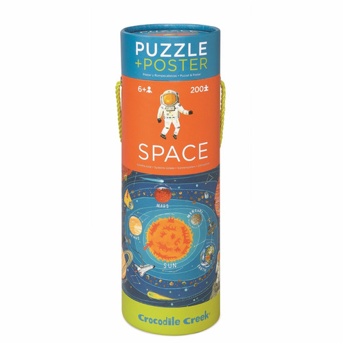 Puzzle Rompecabezas Espacio 200 Piezas + Poster Educando