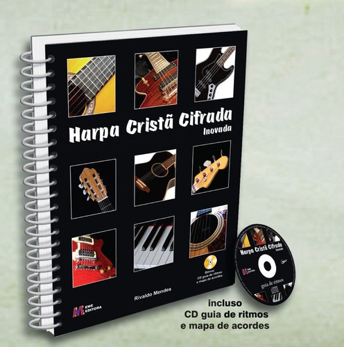 Harpa Cristã Cifrada Eme Editora Com Mapa De Acordes