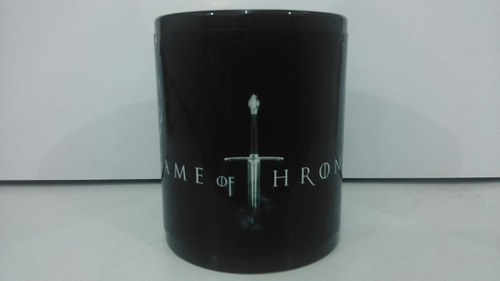 Taza Negra Game Of Thornes Targaryen Ver Video De La Taza