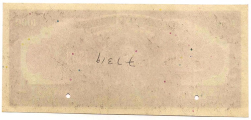 Rc0922 R202m Conto De Réis Do Banco Do Brasil 1923 Provas