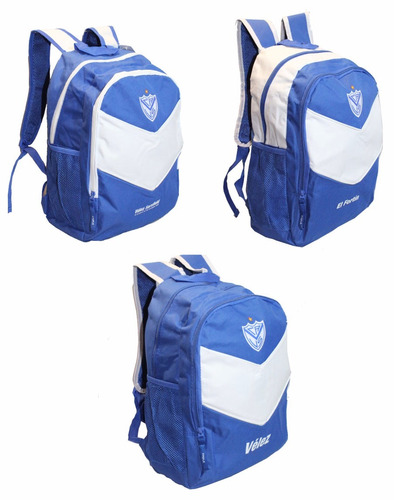 Mochila Vélez Sarsfield Vs01 Original Licencia Oficial