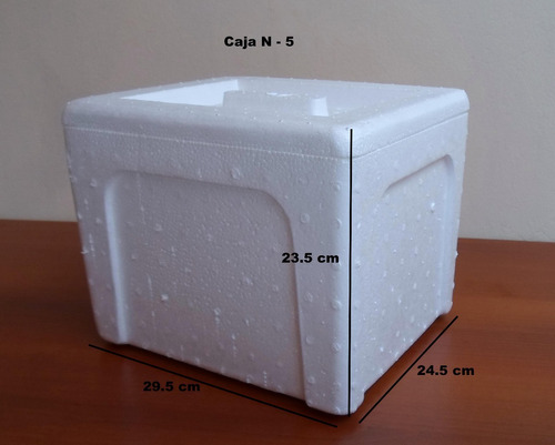 Caja Térmica De Tecnopor Para Transporte De Medicina. Caja 5