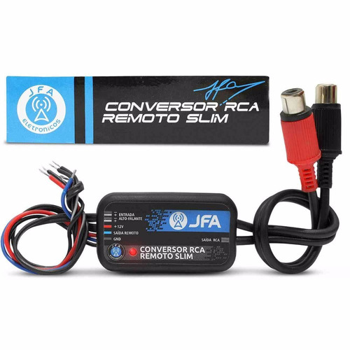 Jfa Conversor Rca Dvd Cd Pen Driver A Fio Saida Rca + Remote