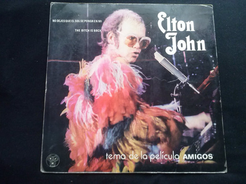 Lp Elton John Tema De La Pelicula Amigos