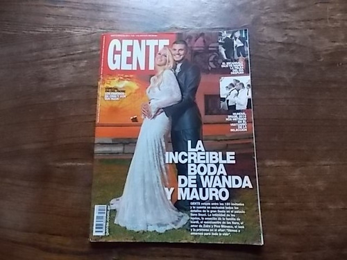 Revista Gente 2551 Wanda Icardi Mundial Chaplin 10/6/14