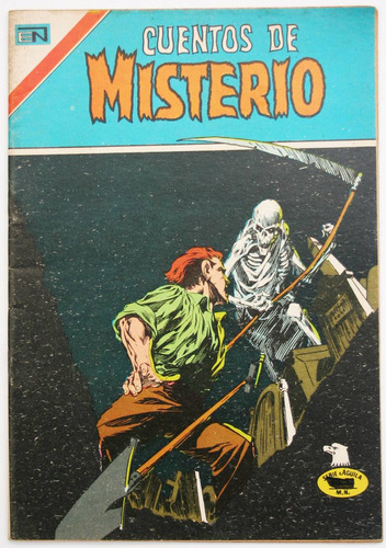 Cuentos De Misterio # 253 Ed. Novaro 1977 Tlacua03