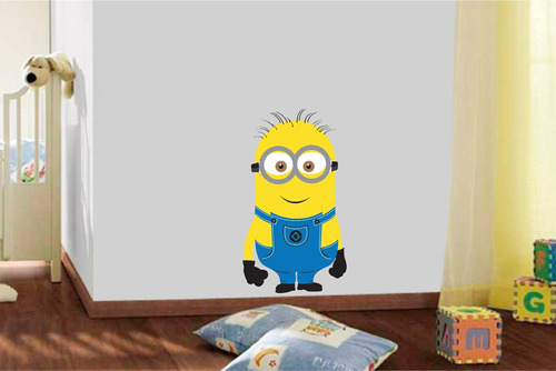 Adesivo Parede Desenho Minions Meu Malvado Favorito Brindesi