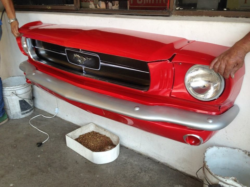 Lampara Decorativa Mustang 1965 Tamaño Real Para Pared
