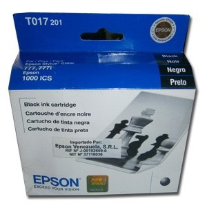 Remate Trio De Cartucho Epson T017201 Color Negro Vencido
