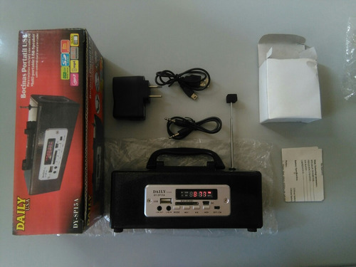 Radios Portátiles Con Mp3, Fm, Usb