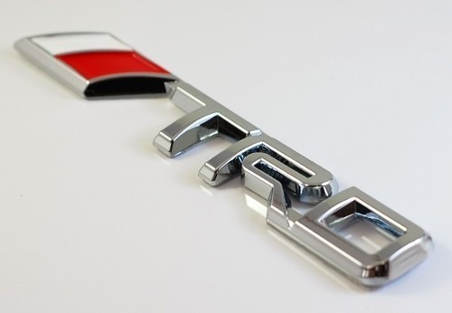 Imagen 4 de 6 de Emblema Trd Con Cinta Adhesiva