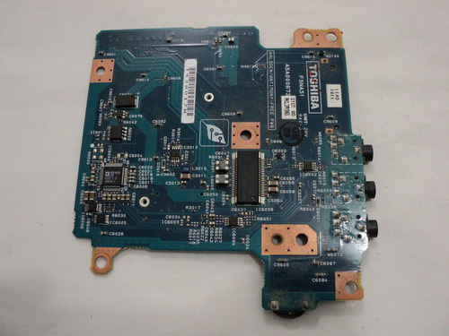 Placa De Som A5a000673010 Notebook Toshiba A20 S207