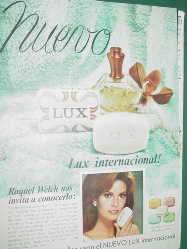 Raquel Welch Publicidad Jabones Lux Internacional