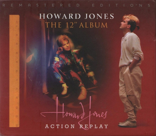 Cd Original Howard Jones The 12  Album Action Replay Remaste