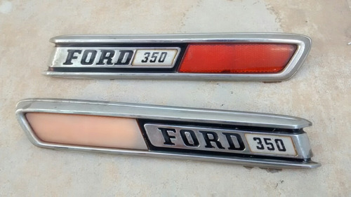 Emblema Ford 350 Caminhonete - O Par