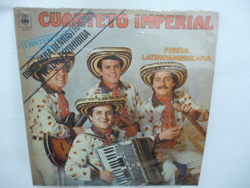 Cuarteto Imperial Fiesta Latinoamericana Vinilo Argentino