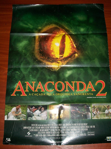 Cartaz Poster - Anaconda 2 - Johnny Messener, Kadee S.,