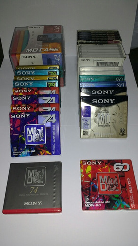 Minidisc Sony Discos Md Coleccion (sellados)