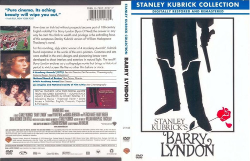 Barry Lindon - De Stanley Kubrick - Dvd Original Seminovo