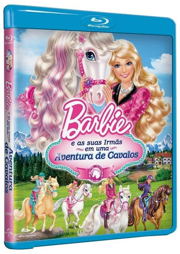 Barbie E As Suas Irmãs Em Uma Aventura De Cavalos - Blu-ray