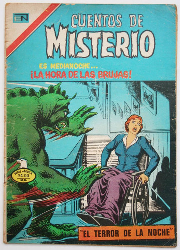 Cuentos De Misterio # 262 Ed. Novaro 1978 Tlacua03