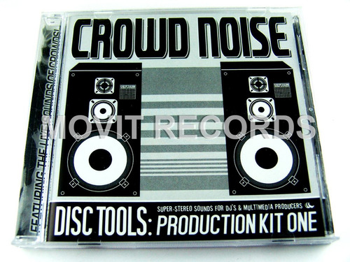 Crowd Noise Sounds For Dj´s Cd Raro 2004